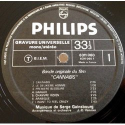 Cannabis Soundtrack (Serge Gainsbourg) - cd-cartula
