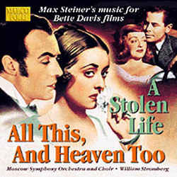 All This, and Heaven Too / A Stolen Life Soundtrack (Max Steiner) - Cartula