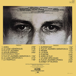 Le Juge Soundtrack (Luis Bacalov) - CD Trasero