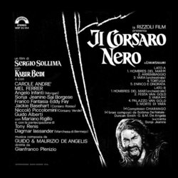Il Corsaro Nero Soundtrack (Guido De Angelis, Maurizio De Angelis) - CD Trasero