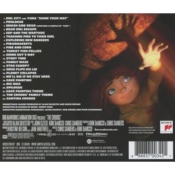 The Croods Soundtrack (Alan Silvestri) - CD Trasero