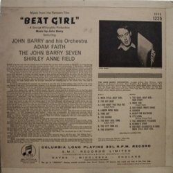 Beat Girl Soundtrack (John Barry) - CD Trasero