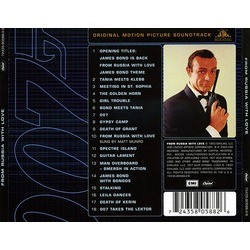 From Russia with Love Soundtrack (John Barry) - CD Trasero