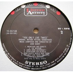 You Only Live Twice Soundtrack (John Barry) - cd-cartula