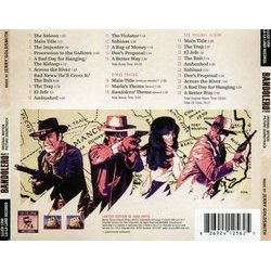 Bandolero! Soundtrack (Jerry Goldsmith) - CD Trasero