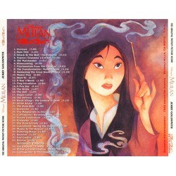 Mulan Soundtrack (Jerry Goldsmith) - CD Trasero