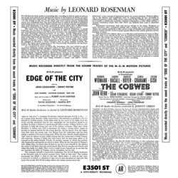 Edge of the City / The Cobweb Soundtrack (Leonard Rosenman) - CD Trasero