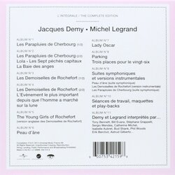 L'Intgrale - Jacques Demy - Michel Legrand Soundtrack (Michel Legrand) - CD Trasero