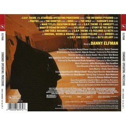 Standard Operating Procedure Soundtrack (Danny Elfman) - CD Trasero