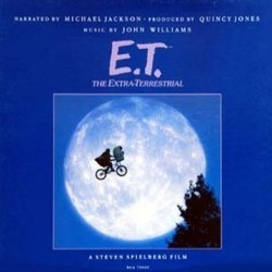 E.T. the Extra-Terrestrial Soundtrack (Michael Jackson, John Williams) - Cartula