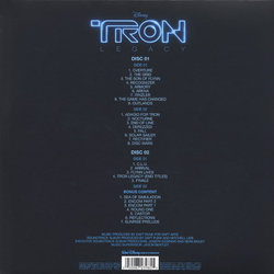 TRON: Legacy Soundtrack (Daft Punk) - CD Trasero