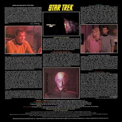 Star Trek: Volume One Soundtrack (Alexander Courage, Sol Kaplan, Fred Steiner) - CD Trasero
