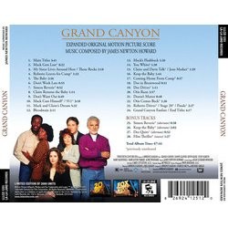 Grand Canyon Soundtrack (James Newton Howard) - CD Trasero