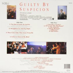Guilty by Suspicion Soundtrack (James Newton Howard) - CD Trasero
