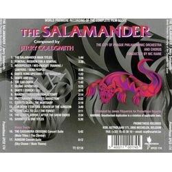 The Salamander Soundtrack (Jerry Goldsmith) - CD Trasero