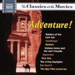 The Classics at the Movies: Adventure! Soundtrack (Various Artists, John Williams) - Cartula