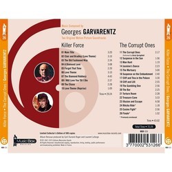 Killer Force / The Corrupt Ones Soundtrack (Georges Garvarentz) - CD Trasero