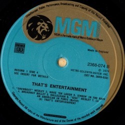 That's Entertainment! Soundtrack (Various Artists, Original Cast, Henry Mancini) - cd-cartula