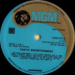 That's Entertainment! Soundtrack (Various Artists, Original Cast, Henry Mancini) - cd-cartula