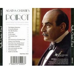 Agatha Christie's Poirot Soundtrack (Christopher Gunning) - CD Trasero