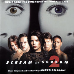 Scream and Scream 2 Soundtrack (Marco Beltrami) - Cartula