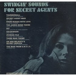 Swingin' Sounds For Secret Agents Soundtrack (John Barry, Jerry Goldsmith, Anton Karas) - Cartula