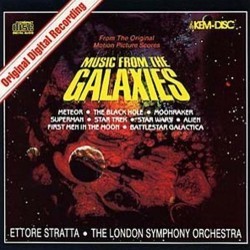 Music from the Galaxies Soundtrack (Richard Band, John Barry, Jerry Goldsmith, Laurie Johnson, Stu Phillips, Laurence Rosenthal, John Williams) - Cartula