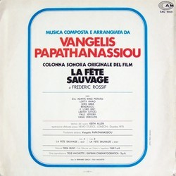 La Fte Sauvage Soundtrack ( Vangelis) - cd-cartula