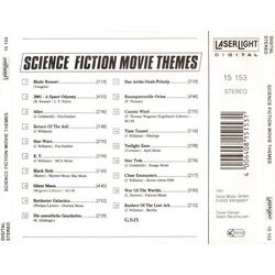 Science Fiction Movie Themes Soundtrack (Various Artists) - CD Trasero