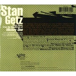 Mickey One Soundtrack (Stan Getz, Eddie Sauter) - CD Trasero