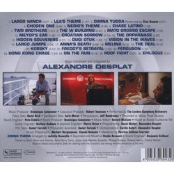 Largo Winch Soundtrack (Alexandre Desplat) - CD Trasero