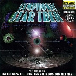 Symphonic Star Trek Soundtrack (Alexander Courage, Cliff Eidelman, Jerry Goldsmith, James Horner, Dennis McCarthy, Leonard Rosenman) - Cartula