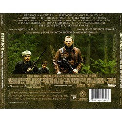 Defiance Soundtrack (James Newton Howard) - CD Trasero