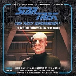Star Trek: The Next Generation - The Best of Both Worlds, Parts I and II Soundtrack (Alexander Courage, Jerry Goldsmith, Ron Jones) - Cartula