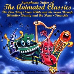 Symphonic Suites of the Animated Classics Soundtrack (Various Artists, Kingston Symphony) - Cartula