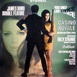 James Bond Double Feature: You Only Live Twice / Casino Royale Soundtrack (Burt Bacharach, John Barry, Alexander Faris, Jerry Goldsmith, Francis Lai, Henry Mancini, Ennio Morricone, Sonny Rollins) - Cartula
