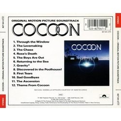 Cocoon Soundtrack (James Horner) - CD Trasero