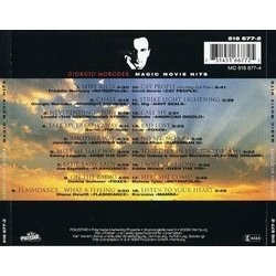Giorgio Moroder: Magic Movie Hits Soundtrack (Various Artists, Giorgio Moroder) - CD Trasero