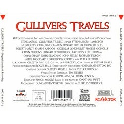 Gulliver's Travels Soundtrack (Trevor Jones) - CD Trasero