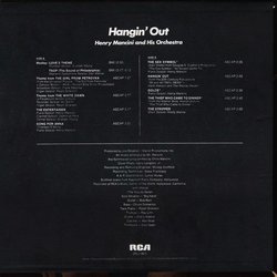 Hangin' Out with Henry Mancini Soundtrack (Henry Mancini) - CD Trasero
