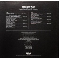 Hangin' Out with Henry Mancini Soundtrack (Henry Mancini) - CD Trasero