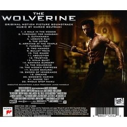 The Wolverine Soundtrack (Marco Beltrami) - CD Trasero