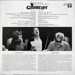 Camelot Soundtrack (Alan Jay Lerner , Frederick Loewe) - CD Trasero