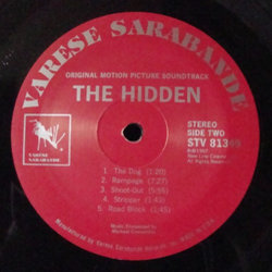 The Hidden Soundtrack (Michael Convertino) - cd-cartula