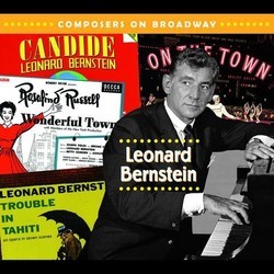 Composers On Broadway : Leonard Bernstein Soundtrack (Leonard Bernstein) - Cartula