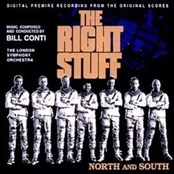 The Right Stuff / North and South Soundtrack (Bill Conti) - Cartula