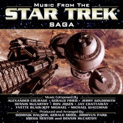 Music from the Star Trek Saga Soundtrack (Various Artists) - Cartula