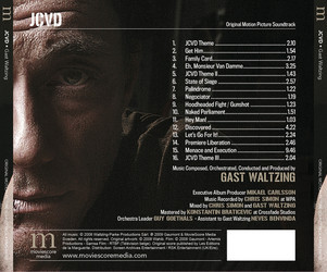 JCVD Soundtrack (Gast Waltzing) - CD Trasero