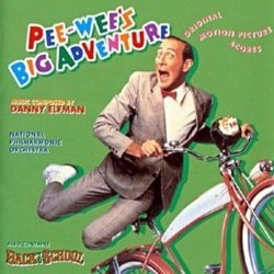 Pee-wee's Big Adventure / Back to School Soundtrack (Danny Elfman) - Cartula