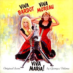 Viva Maria! Soundtrack (Georges Delerue) - Cartula